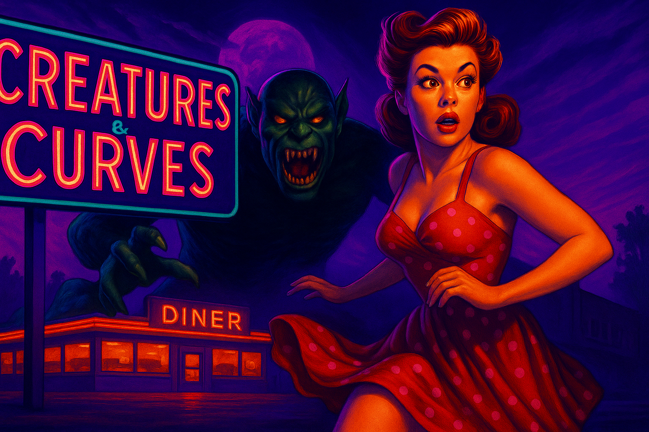 Creatures & Curves hero artwork